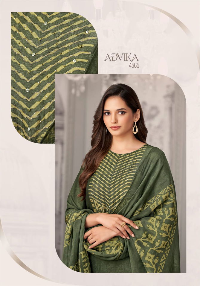 Advika By T And M Tissue Digital Printed Salwar Kameez Wholesale Shop In Surat